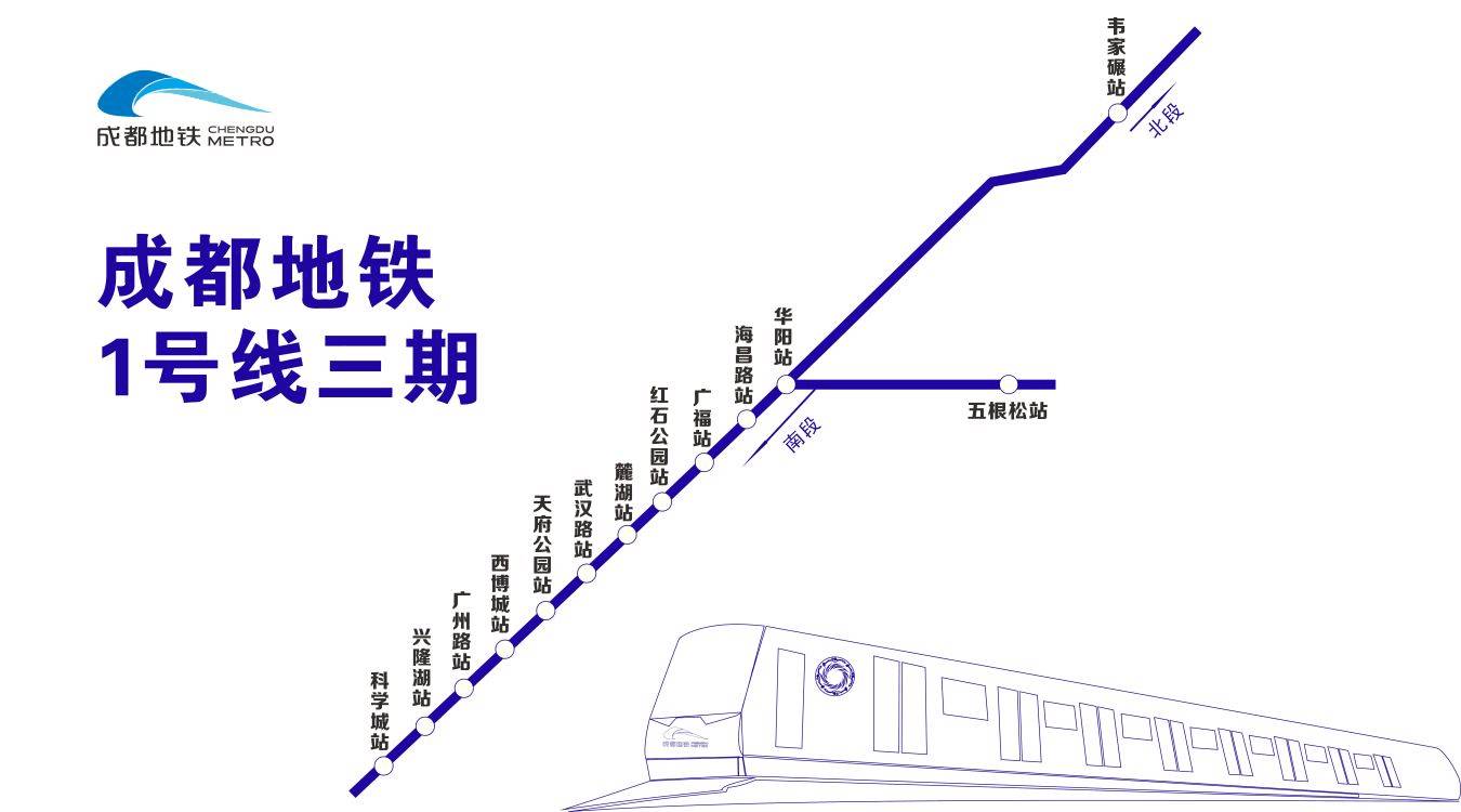 成都地铁1号线3期新进展